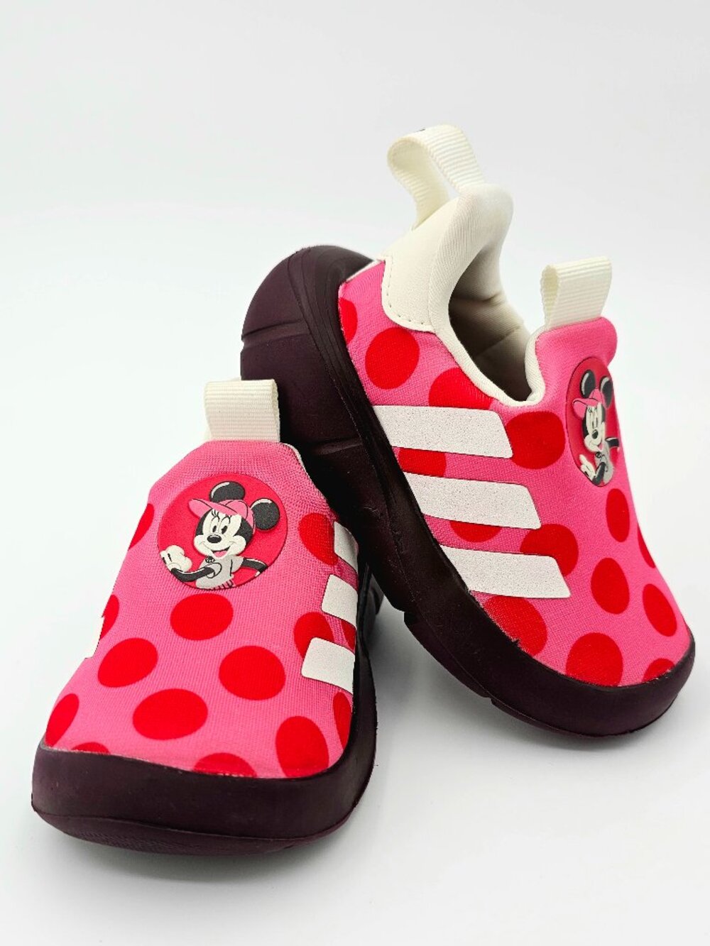 Adidas Disney Monofit Minnie Mouse Slip-on Shoes IH6313 Kids Size 4K